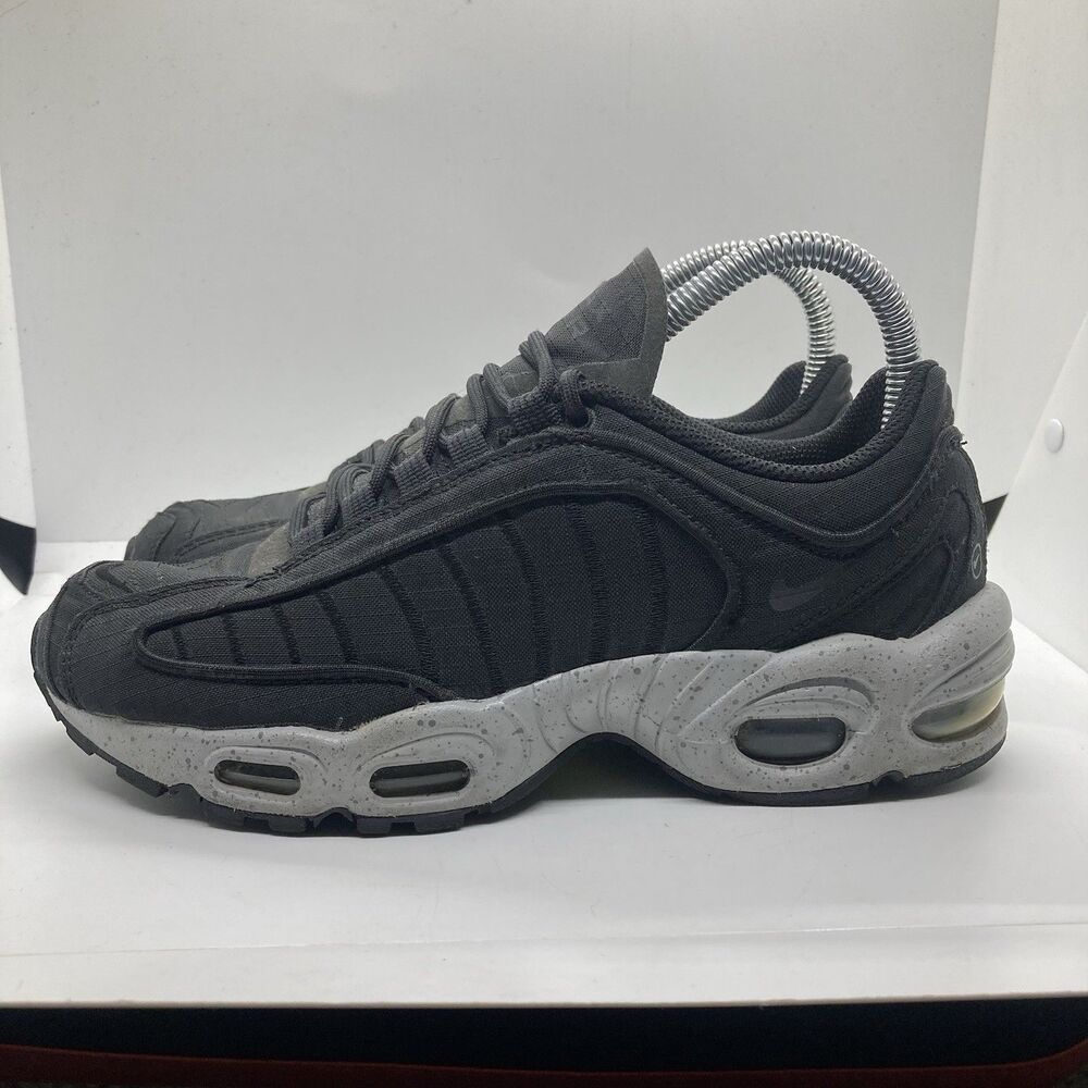 Nike Air Max Tailwind 4 SP Sneakers Size 5.5 Black Volt Wolf Grey Running Shoes